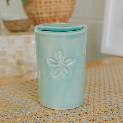 Cowrie Flower Takeaway Cup | 12oz Water