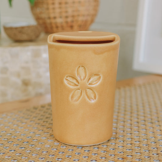 Cowrie Flower Takeaway Cup | 12oz Island Sun