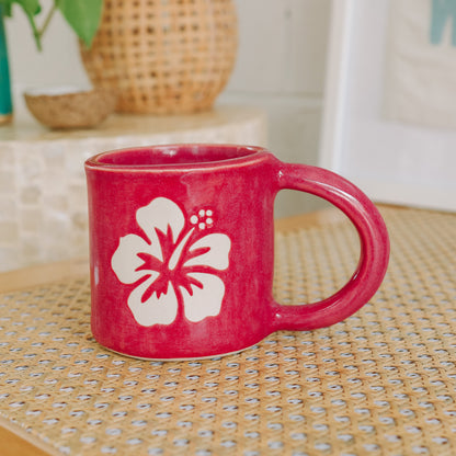 Hibiscus Mug | 14oz Pomegranate
