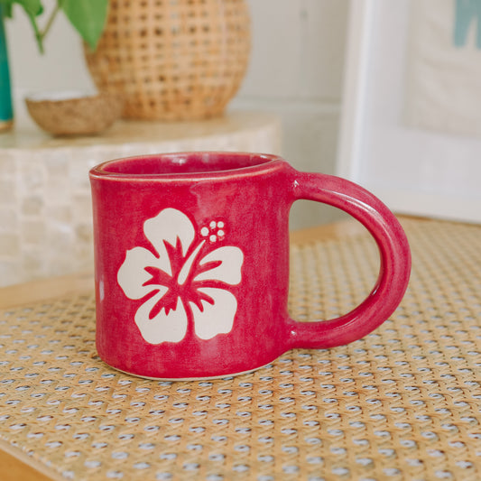 Hibiscus Mug | 14oz Pomegranate