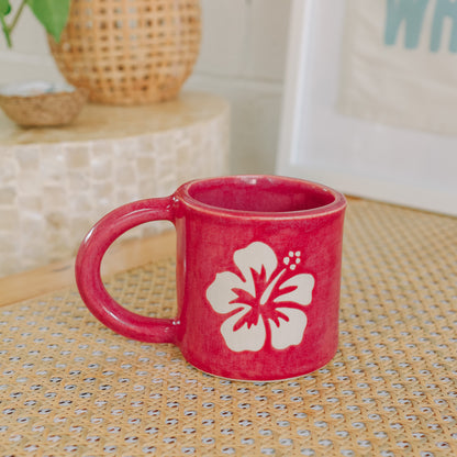 Hibiscus Mug | 14oz Pomegranate