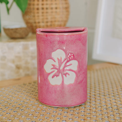 Hibiscus Takeaway Cup | 16oz Berry