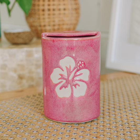 Hibiscus Takeaway Cup | 16oz Berry
